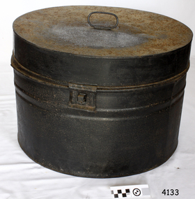 Domestic object - Hat box, Unknown