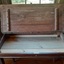 Floor of storage is made from tongue and groove timber