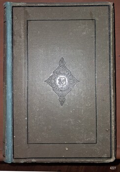 Upright book's front cover