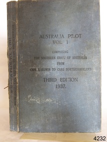 Book, Australia Pilot Vol 1