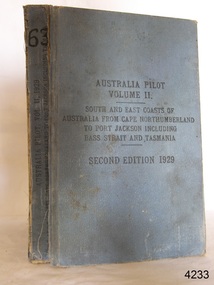 Book, Australia Pilot Vol 2