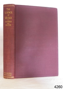 Book, The Science of Metals