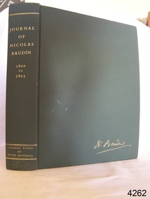 Book, The Journal of Post Captain Nicolas Baudin