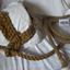 Rope barrel sling displayed over an object to show its ropework