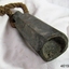 Concave base of the lead line's sinker