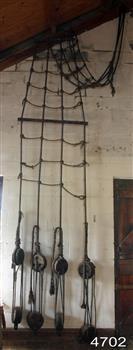 Ship's rigging, or shroud, including deadeyes