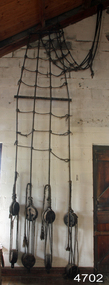 Ship's rigging, or shroud, including deadeyes