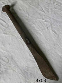 Caulking iron