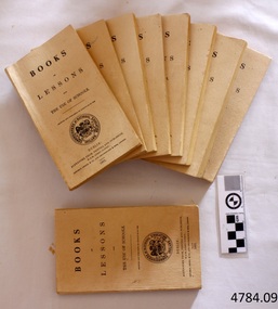 Book, Lessons for the Use in Schools