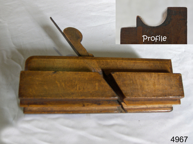 Tool - Moulding Plane, Richard Routledge, 1869-early 20th century