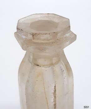 Stopper is hexagonal shape and seals contents in bottle
