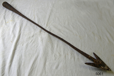 19th century whaling harpoon