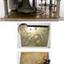 Several views of the clock mechanism joined together