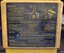 Black background with yellow test listing operating and emergency instructions