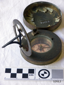 Compass and Sundial, Mid 19th Century
