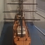 View shows the alignment of the masts