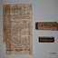 Container or vial that once contained  pills, and a label named Carbocine. Also an instuction leaflet.