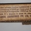 Container or vial that once contained  pills, and a label named Carbocine. Also an instuction leaflet.