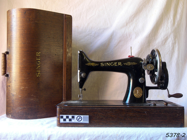 Domestic object - Sewing Machine and case