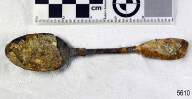 Spoon, circa 1878
