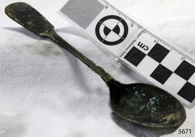 Spoon, circa 1878