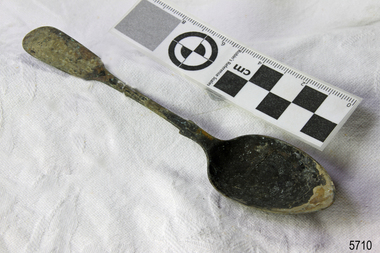 Domestic object - Spoon, c. 1878