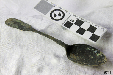 Domestic object - Spoon, c. 1878
