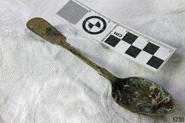 Domestic object - Spoon, circa 1878