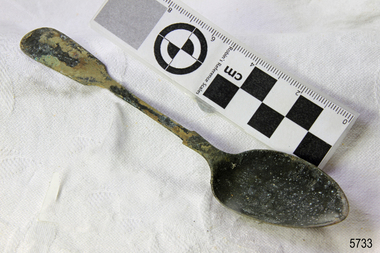 Domestic object - Spoon, circa 1878