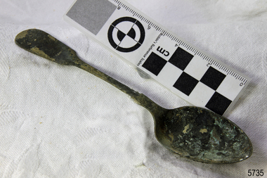 Domestic object - Spoon, circa 1878