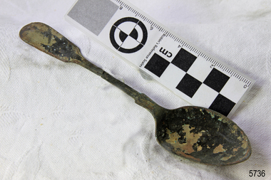 Domestic object - Spoon, circa 1878