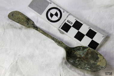 Domestic object - Spoon, circa 1878