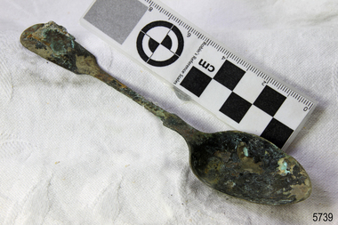 Domestic object - Spoon, circa 1878