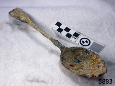 Domestic object - Spoon, circa 1878