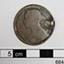 Obverse of coin has portrait of female