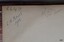 Inscription in blue pen, plus cataloguing numbers in pencil