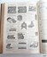 Page with advertising print and line drawings