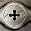 Inscriptions include maker's details and size