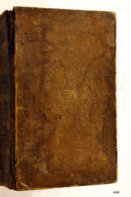 Book has thick, embossed cover and deep binding