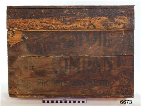 Timber section has black printed text