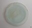 Other side of milky blue disc is smoother