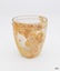 Glass has a vertical crack. Rim is slightly recessed on the outside for a short distance.