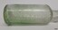 Raised inscriptions on body. Bubbles and impurities in glass