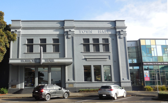 Photograph shows the 1890s Town Hall incorporated into the Performing Arts Centre