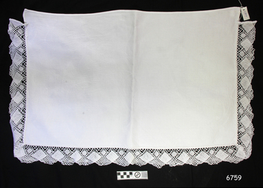 Textile - Sideboard Cover, Mary Jane Giles (Mrs Harry Giles), Late 19th to Early 20th Century