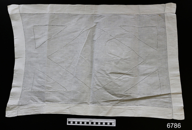 Tray cloth, late 19th century