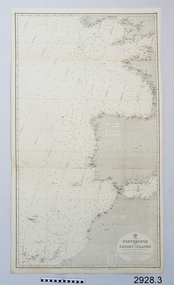 Rectangular chart with black ink on white paper