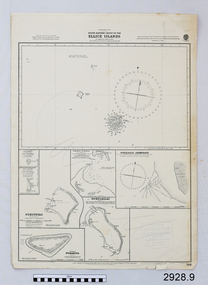 Document - Navigation Chart, South Eastern Group of the Ellice Islands