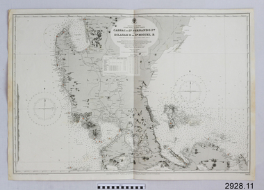 Document - Navigation Chart, Philippine Islands - Cabra Island to San Fernando Point including Dilasak B. to St. Miguel B