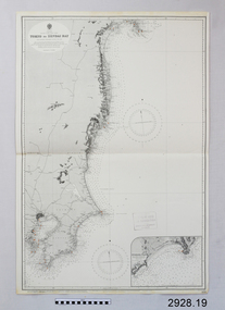 Document - Navigation Chart, Tokyo to Sendai Bay